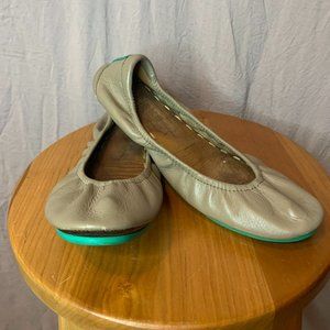 Tieks Taupe Ballet Flat, Size 6